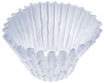 Pappersfilter D1 Ø 110mm D2 Ø 360mm för kaffemaskiner VPE 250 st.