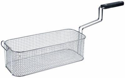 Fryer Basket B1 145mm L1 360mm H1 110mm Passar Ambach Steel Chromed Vinkel