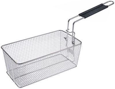 Fryer Basket B1 140mm L1 260mm H1 100mm L2 220mm H2 165mm H3 190mm Steel Chromed