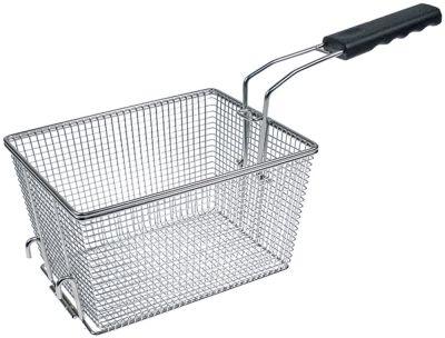 Fryer Basket B1 190mm L1 240mm H1 145mm L2 445mm H2 170mm H3 280mm Stålkromad Plast