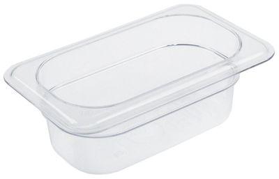 Gastronormbehållare Polykarbonat Storlek GN 1/9