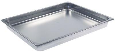 Gastronorm-container CNS 18/10 Storlek GN 2/1 D 65mm