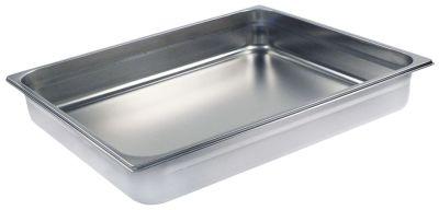 Gastronorm-container CNS 18/10 Storlek GN 2/1 D 100mm