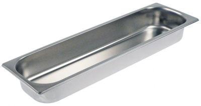 Gastronorm-container CNS 18/10 Storlek GN 2/4 D 65mm