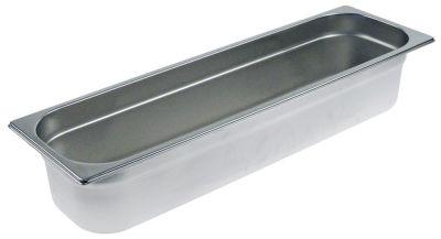 Gastronorm-container CNS 18/10 Storlek GN 2/4 D 100mm