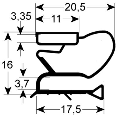 Pakning Profil 9515