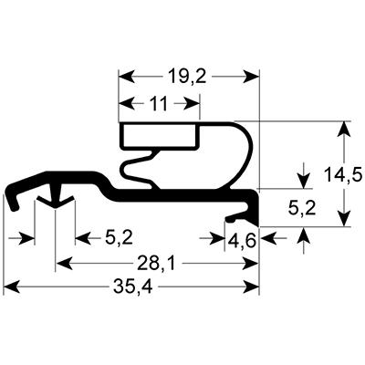 Pakning Profil 9724