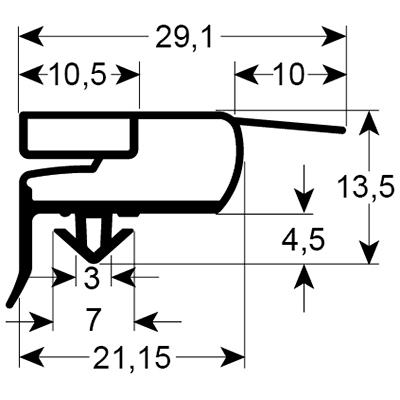 Pakning Profil 9773