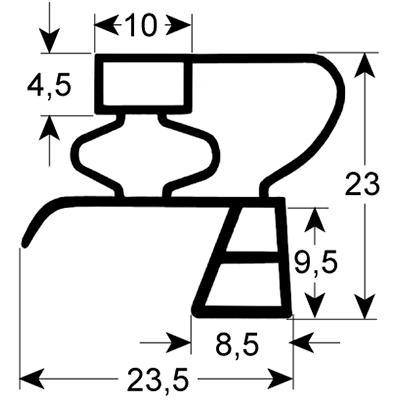 Pakning Profil 9783