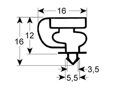 Pakning Profil 9154