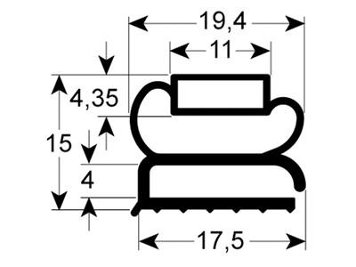 Pakning Profil 9207