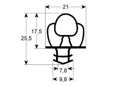 Pakning Profil 9650