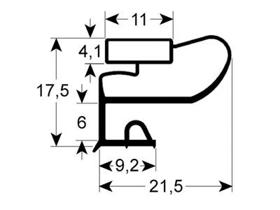 Pakning Profil 9663