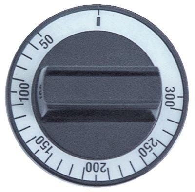 Vred Termostat T.max. 300°C ø 60mm Axel ø 6x4,6mm