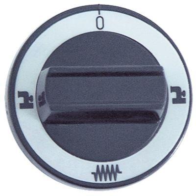 Vred Vatten ø 60mm Axel ø 6x4,6mm