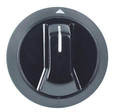 Vred Brytare nollmärke ø 52mm Axel ø 6x4,6mm