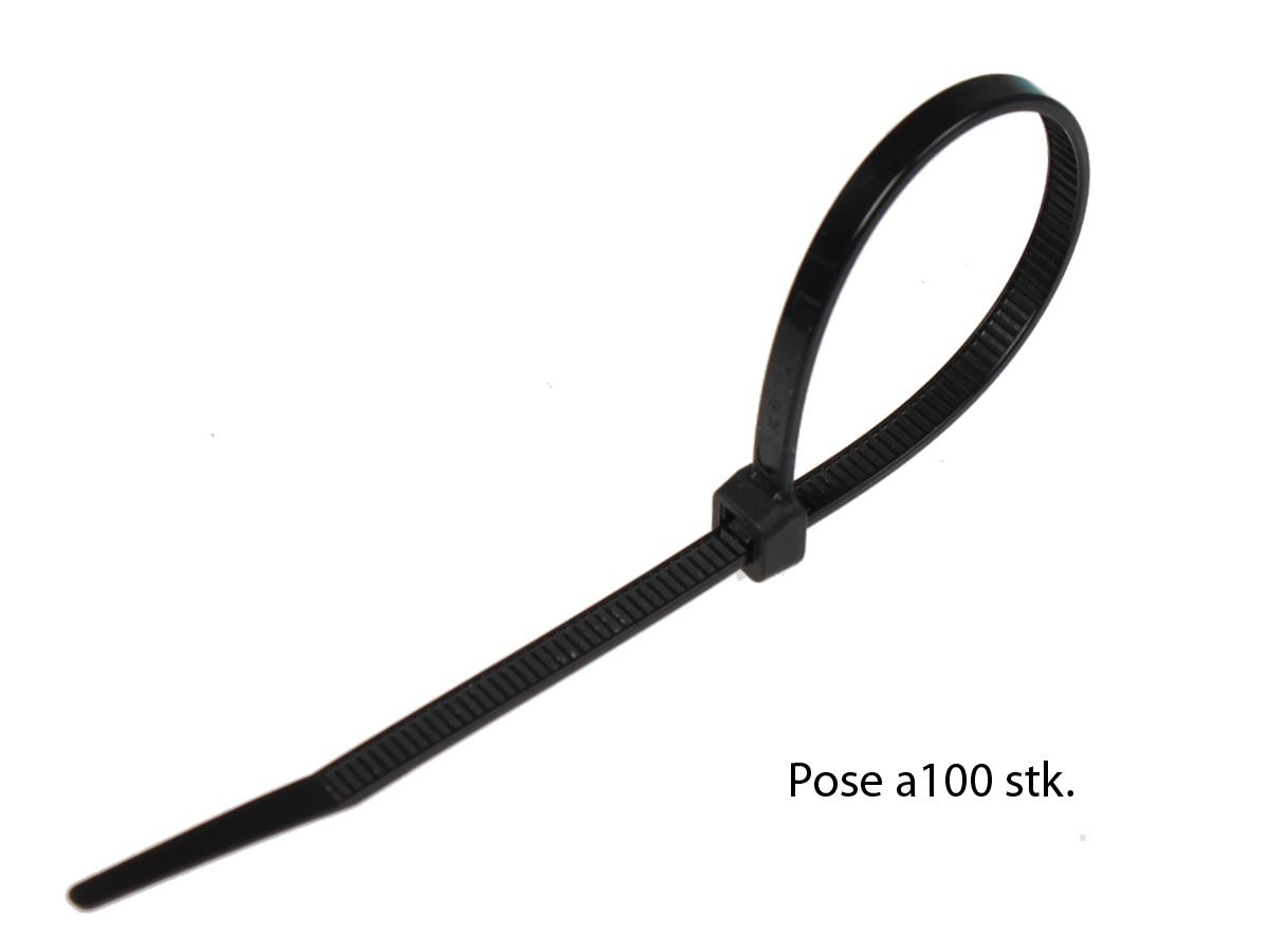 Kabelband svart 2,4x092 mm