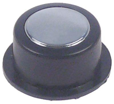 Tryckknapp mörkblå/krom passar för FAEMA