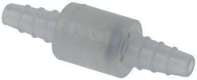 Returventil för kondenseringstorktumlare. Avloppsslang, 8-10 mm 