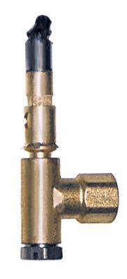 Turn Burner Type Series 100 1 Flame Munstycke Ø 2mm Pro-Gas Flaming Correction 90 ° fördrivna